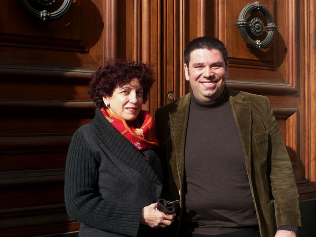 Dr. Rita El Khayat and Antonio Fragomeni